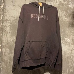 Nebraska Vintage style Hoodie by Tailgate